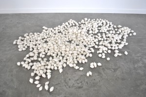  The Harvest of Leisure, 2016, cast ceramic, dimensions variable    